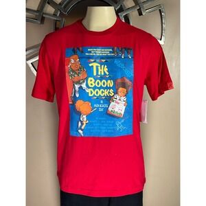 The Boondocks Cartoon TV Show Graphic T Shirt Sample Red Aaron McGruder Medium